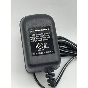 MOTOROLA CLASS 2 POWER SUPPLY Electric Outlet Cable